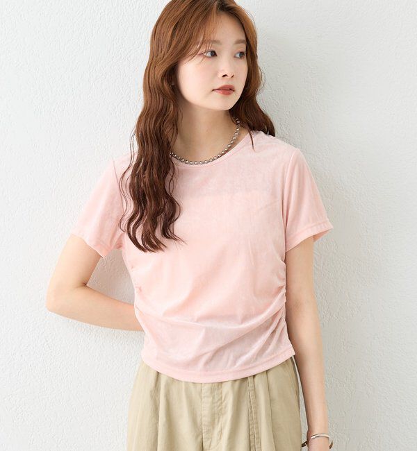  「ベロアTシャツ」|Tシャツ・カットソー|
