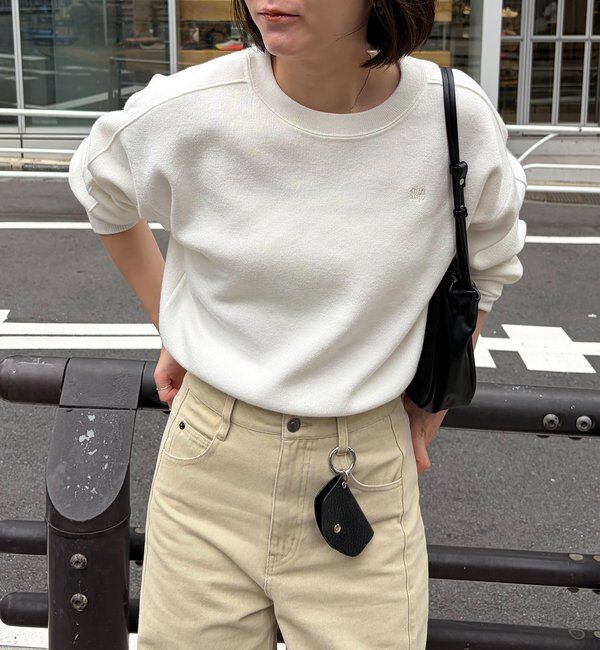  「1ポイントスウェットライクニット」|ニット・セーター|