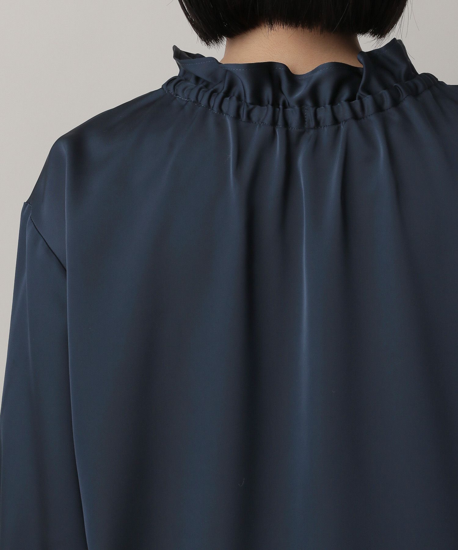 A part by 「【OUTLET】フリルネックリボンブラウス」|シャツ・ブラウス|