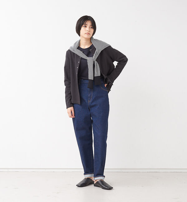 collex「ハイウエストキャロットデニム」|デニム|