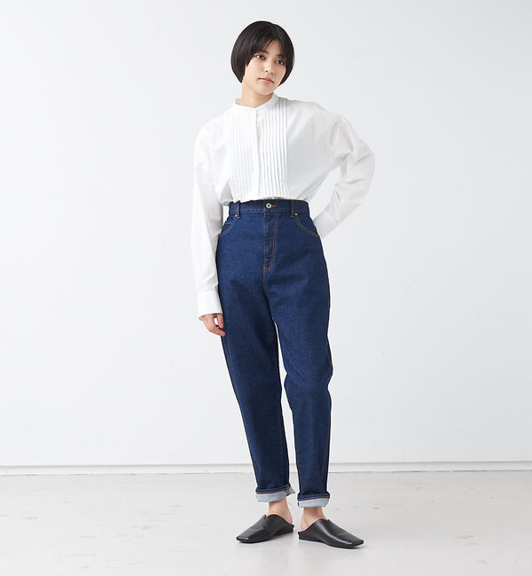 collex「ハイウエストキャロットデニム」|デニム|