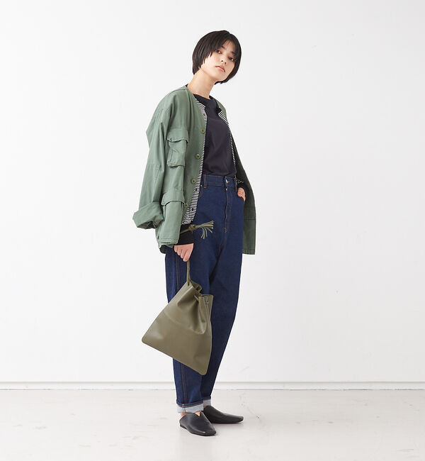 collex「ハイウエストキャロットデニム」|デニム|