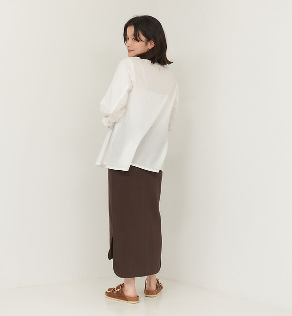 collex「オーガニックコットンサックブラウス」|シャツ・ブラウス|