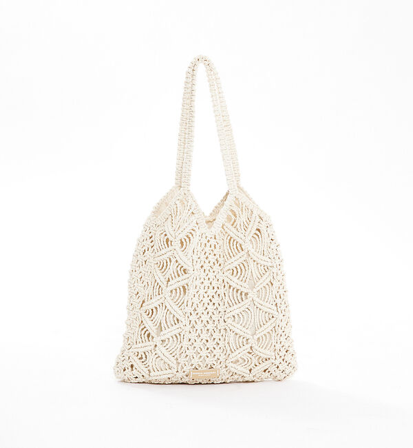 Rouge vif「【SONIA BENGAL】メッシュトートバッグ /ラフィア / コットン /」|ハンドバッグ|