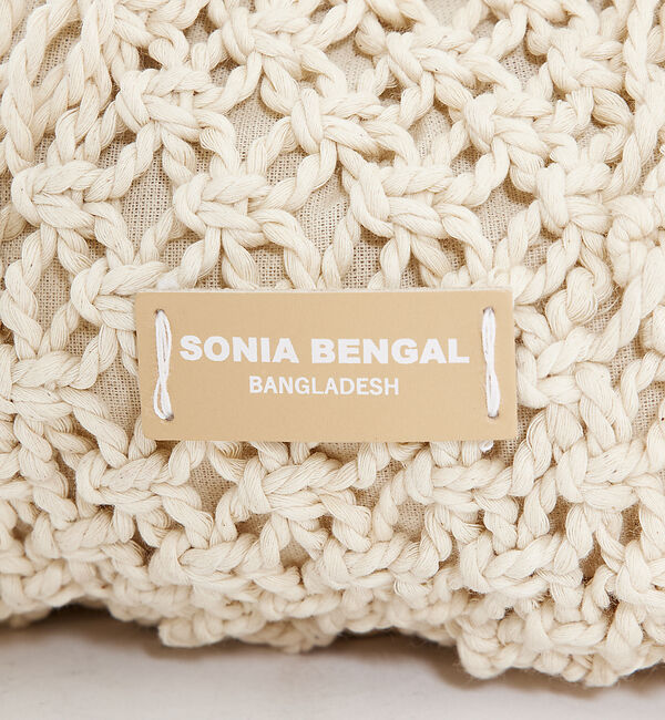 Rouge vif「【SONIA BENGAL】メッシュトートバッグ /ラフィア / コットン /」|ハンドバッグ|