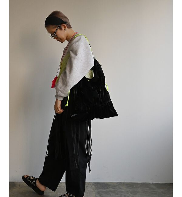 Rouge vif「【cheek/チーク】　TieredcodeoneShoulder/ティアードコ」|ショルダー・メッセンジャー|