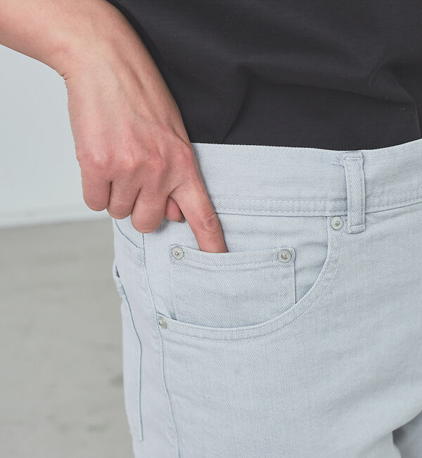 qualite「【e&times;qualite】クロップドデニム」|デニム|