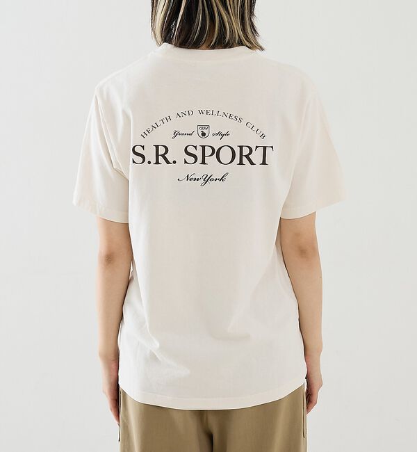 The Store by C' 「【Sporty&Rich】Wimbledon T-Shirt／ロゴTシャツ」|Tシャツ・カットソー|