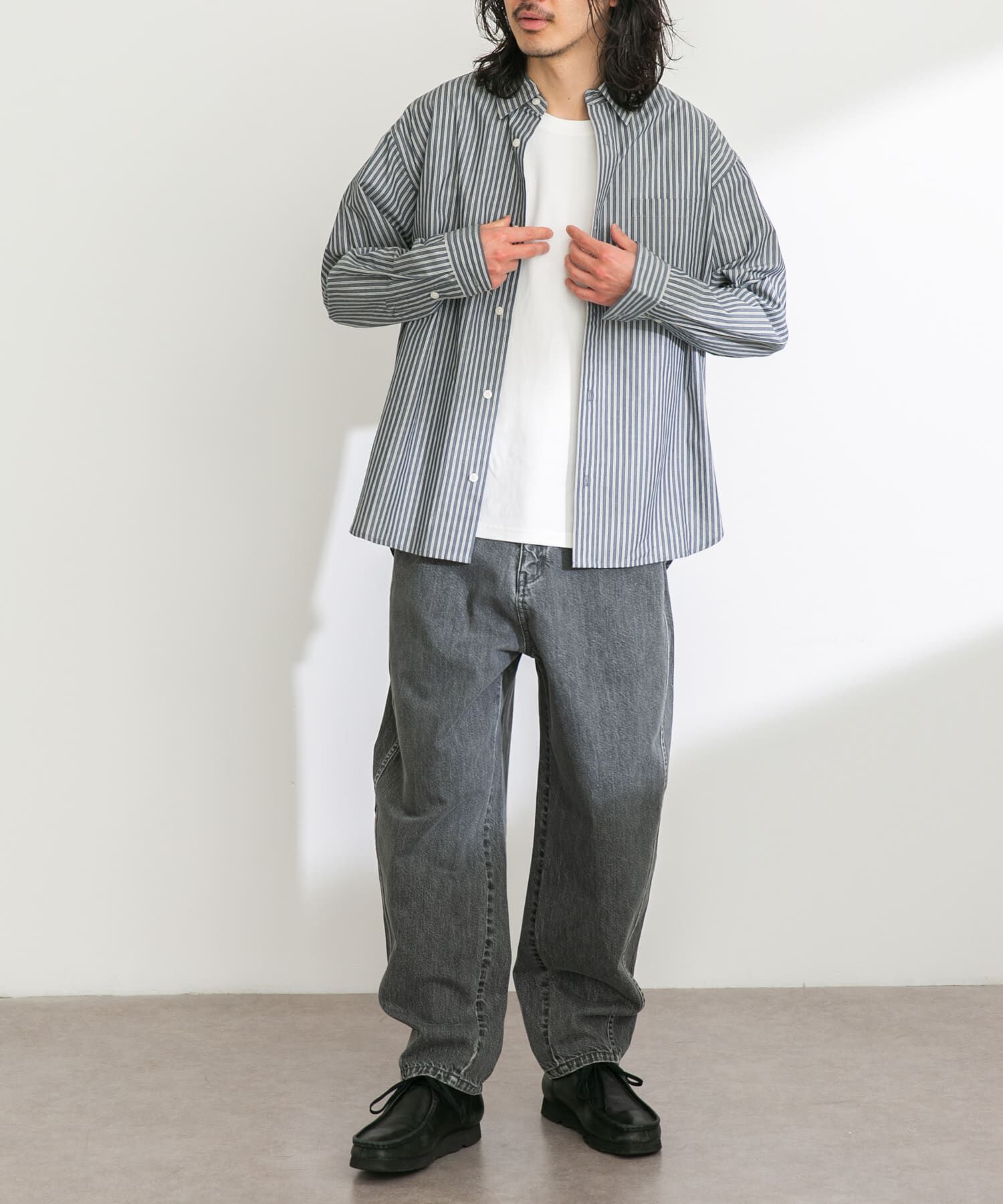 Sonny Label 「デニムバレルパンツ」|デニム|