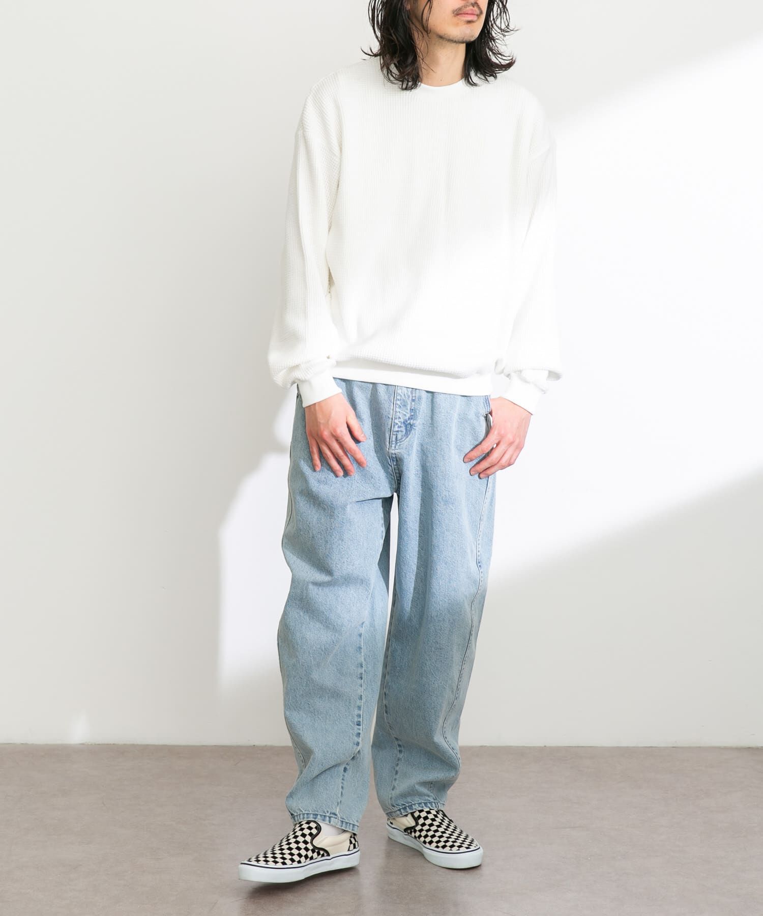Sonny Label 「デニムバレルパンツ」|デニム|