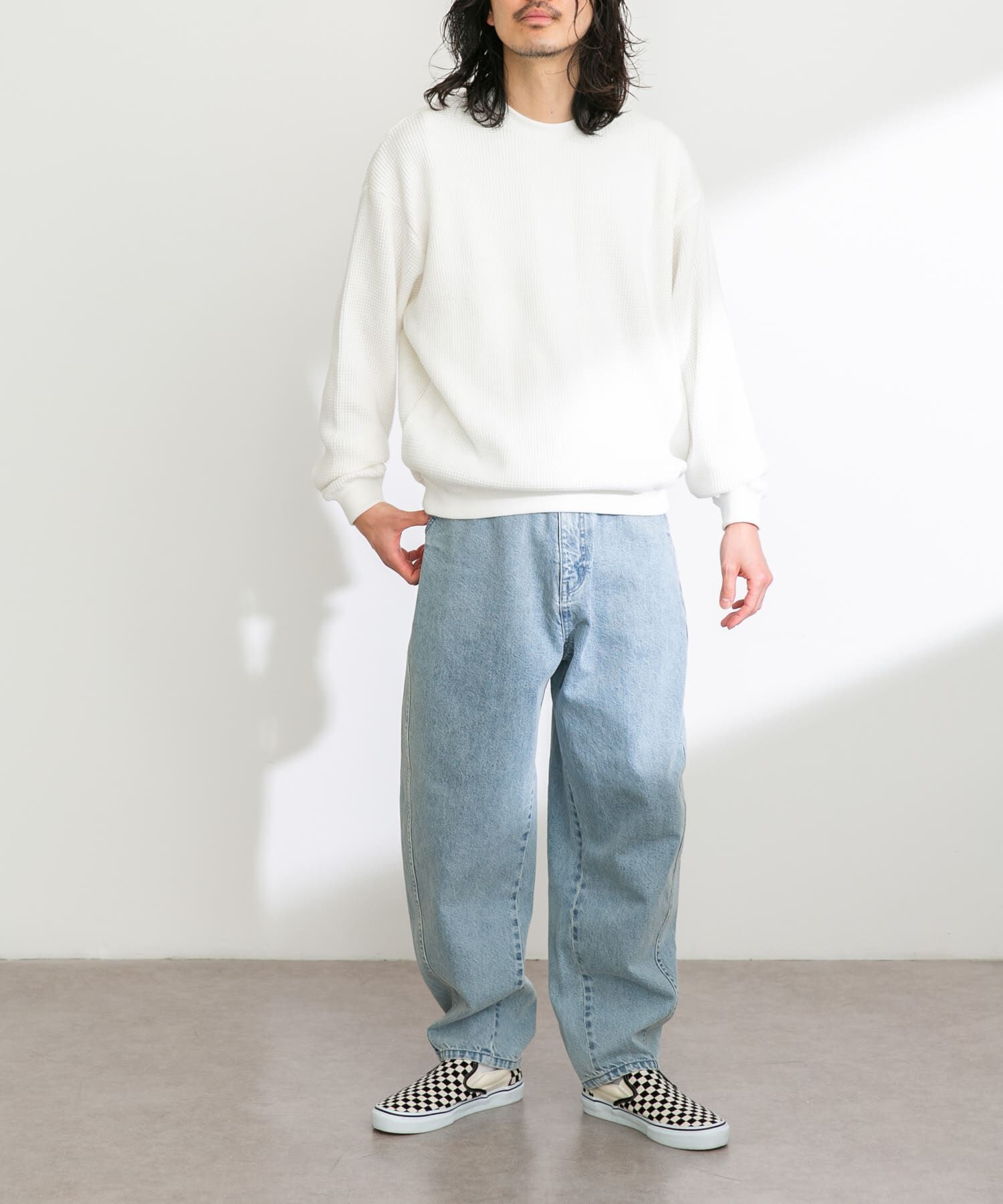 Sonny Label 「デニムバレルパンツ」|デニム|