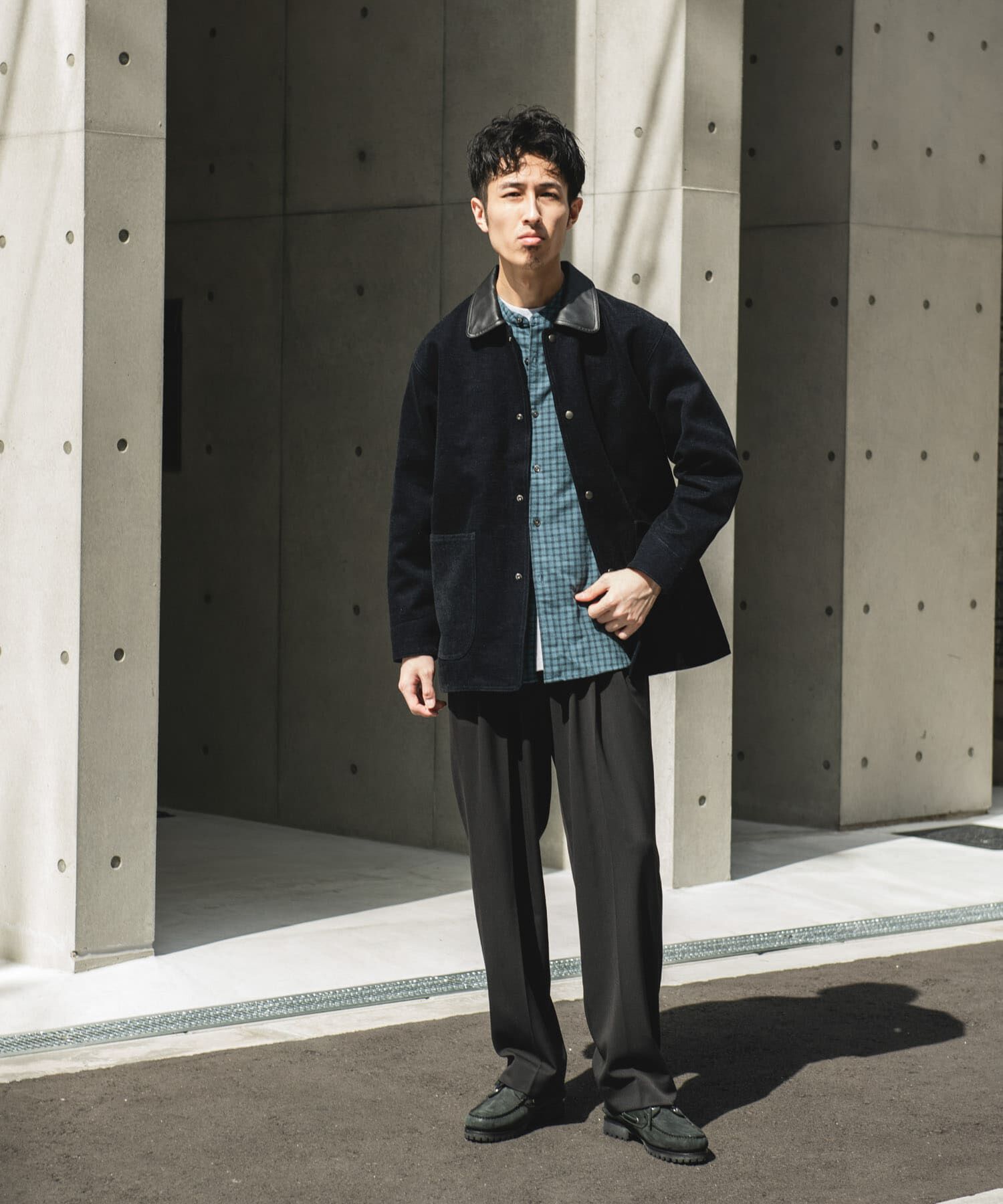 URBAN RESEARCH DOORS「インディゴモール ワークジャケット」|その他|