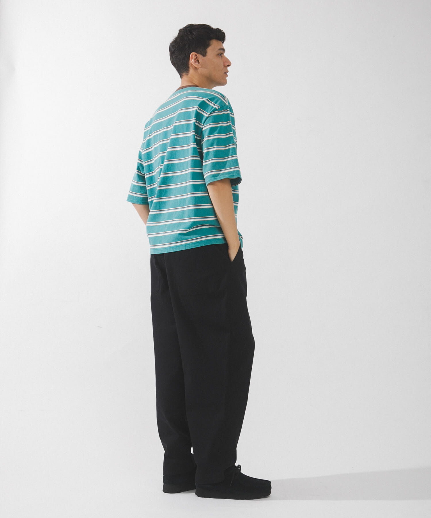 Sonny Label 「マルチボーダーショートスリーブTシャツ」|Tシャツ・カットソー|