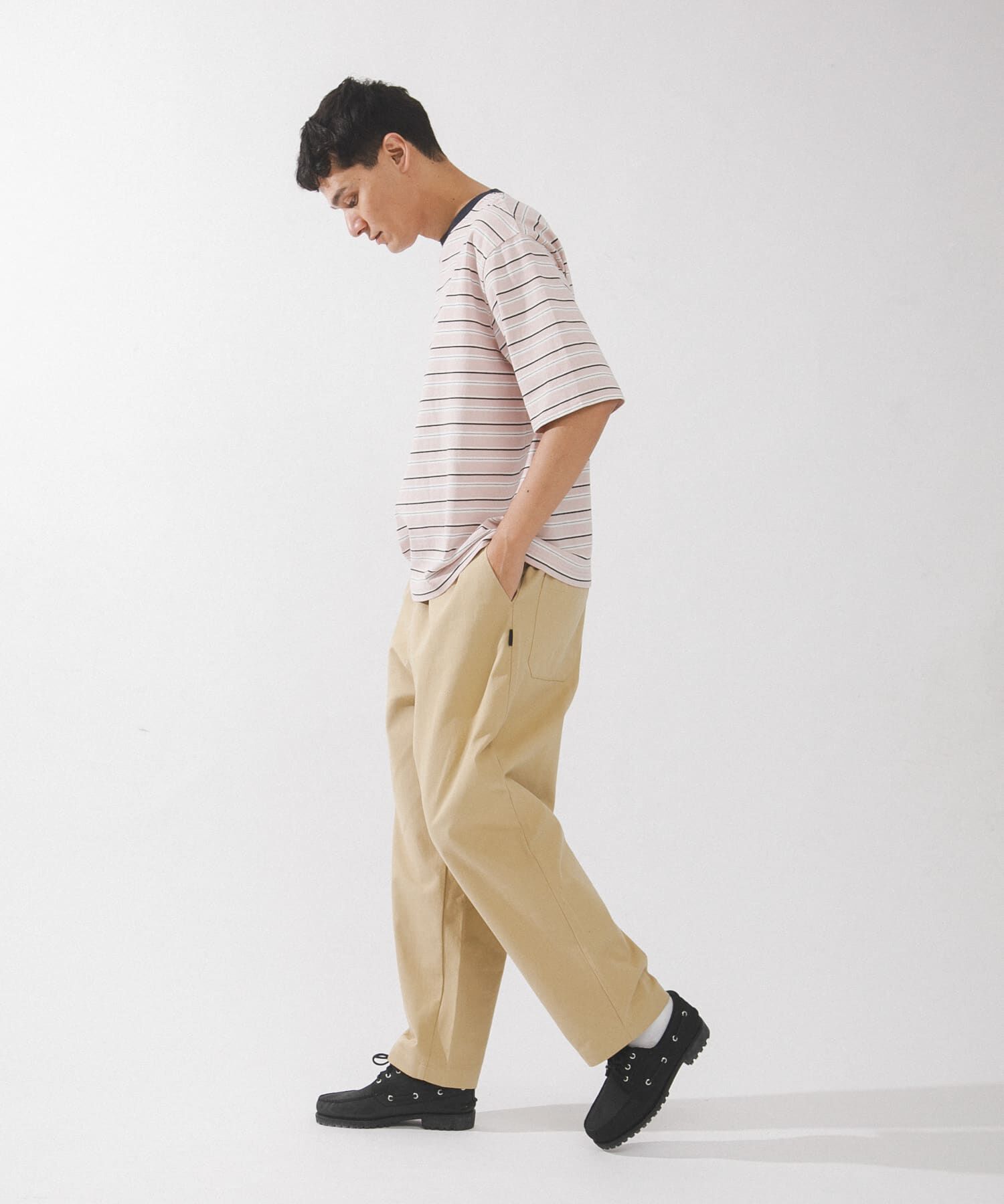 Sonny Label 「マルチボーダーショートスリーブTシャツ」|Tシャツ・カットソー|