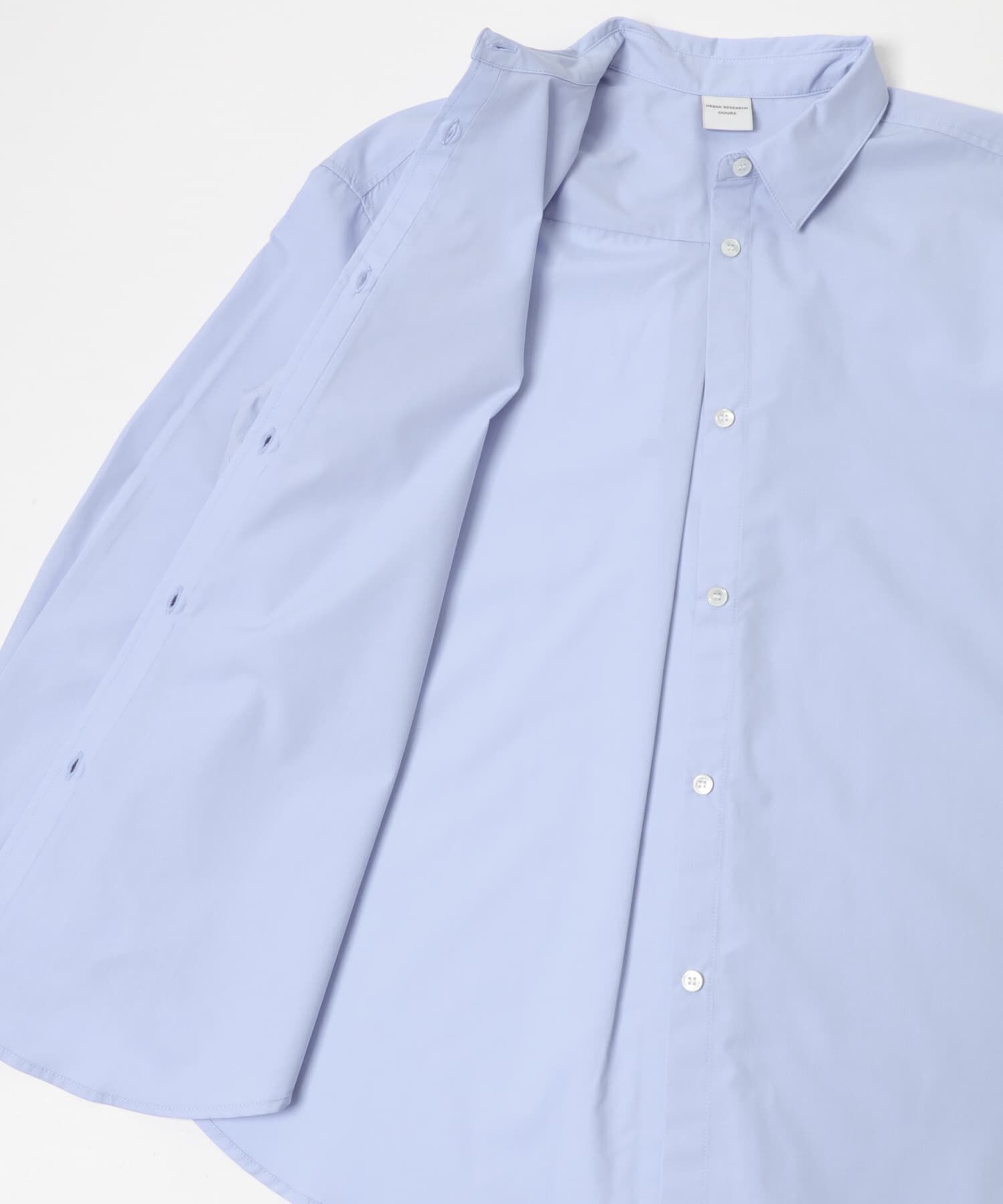 URBAN RESEARCH DOORS「『UR TECH』レギュラーカラーオーバーシャツ」|シャツ・ブラウス|