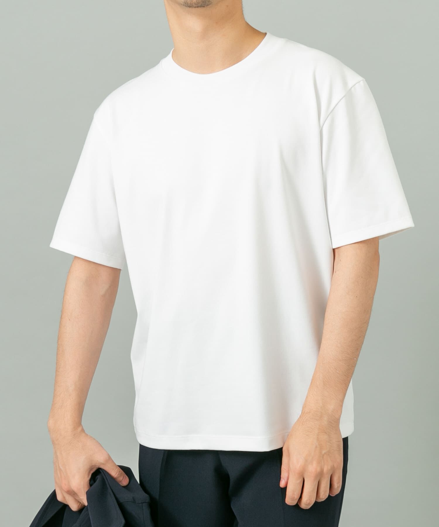 URBAN RESEARCH ROSSO「『接触冷感/吸水速乾/UVカット』ハイクオリティドレスTシャツ」|Tシャツ・カットソー|