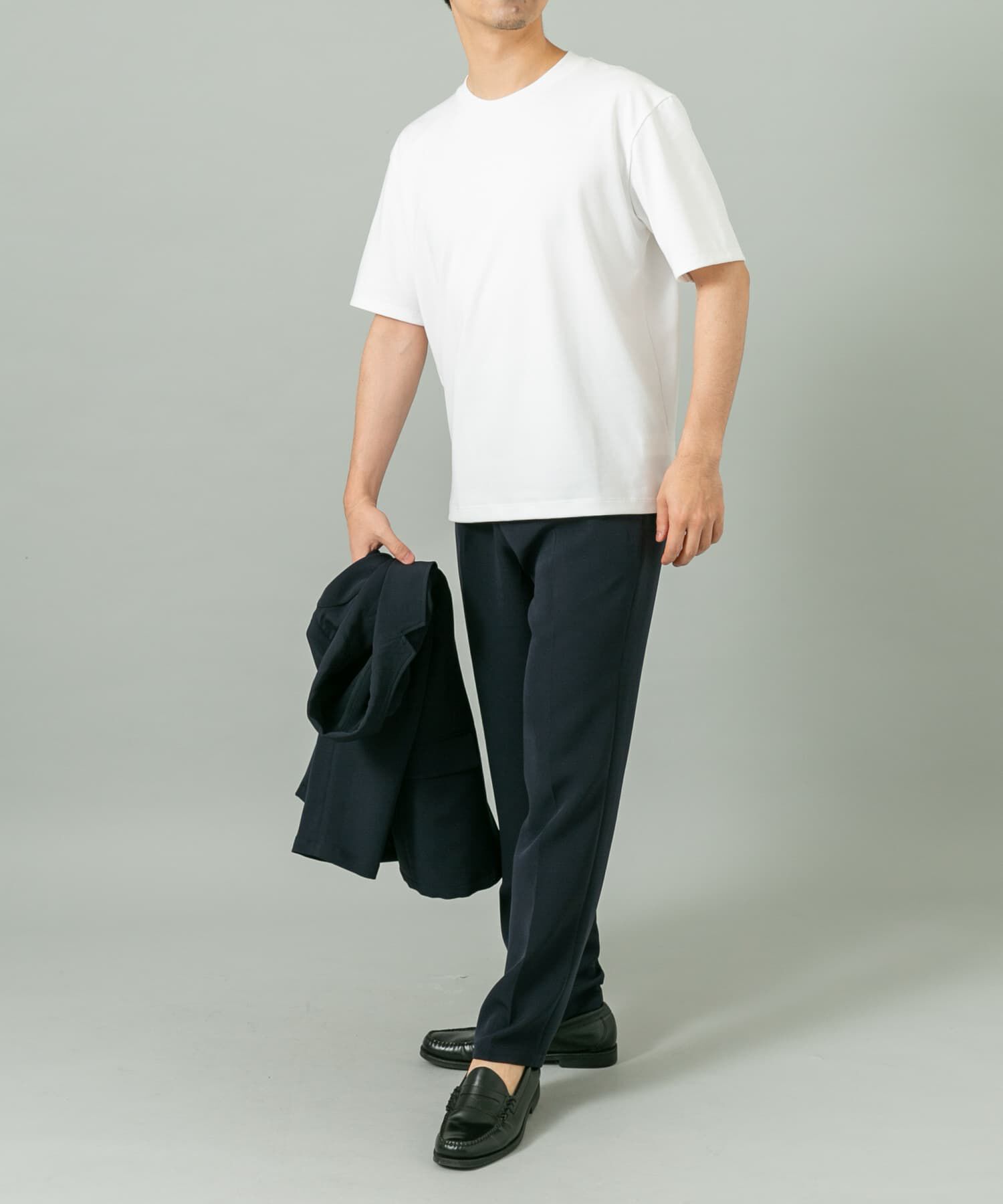 URBAN RESEARCH ROSSO「『接触冷感/吸水速乾/UVカット』ハイクオリティドレスTシャツ」|Tシャツ・カットソー|