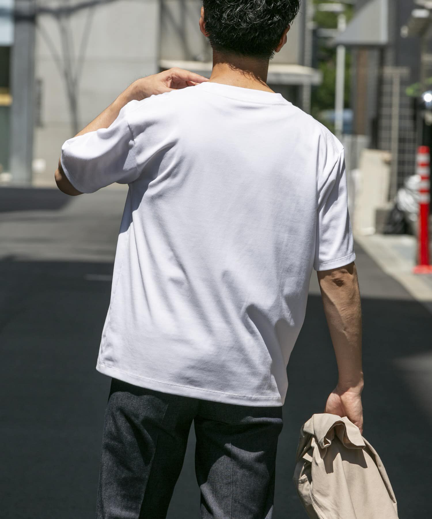 URBAN RESEARCH ROSSO「『接触冷感/吸水速乾/UVカット』ハイクオリティドレスTシャツ」|Tシャツ・カットソー|