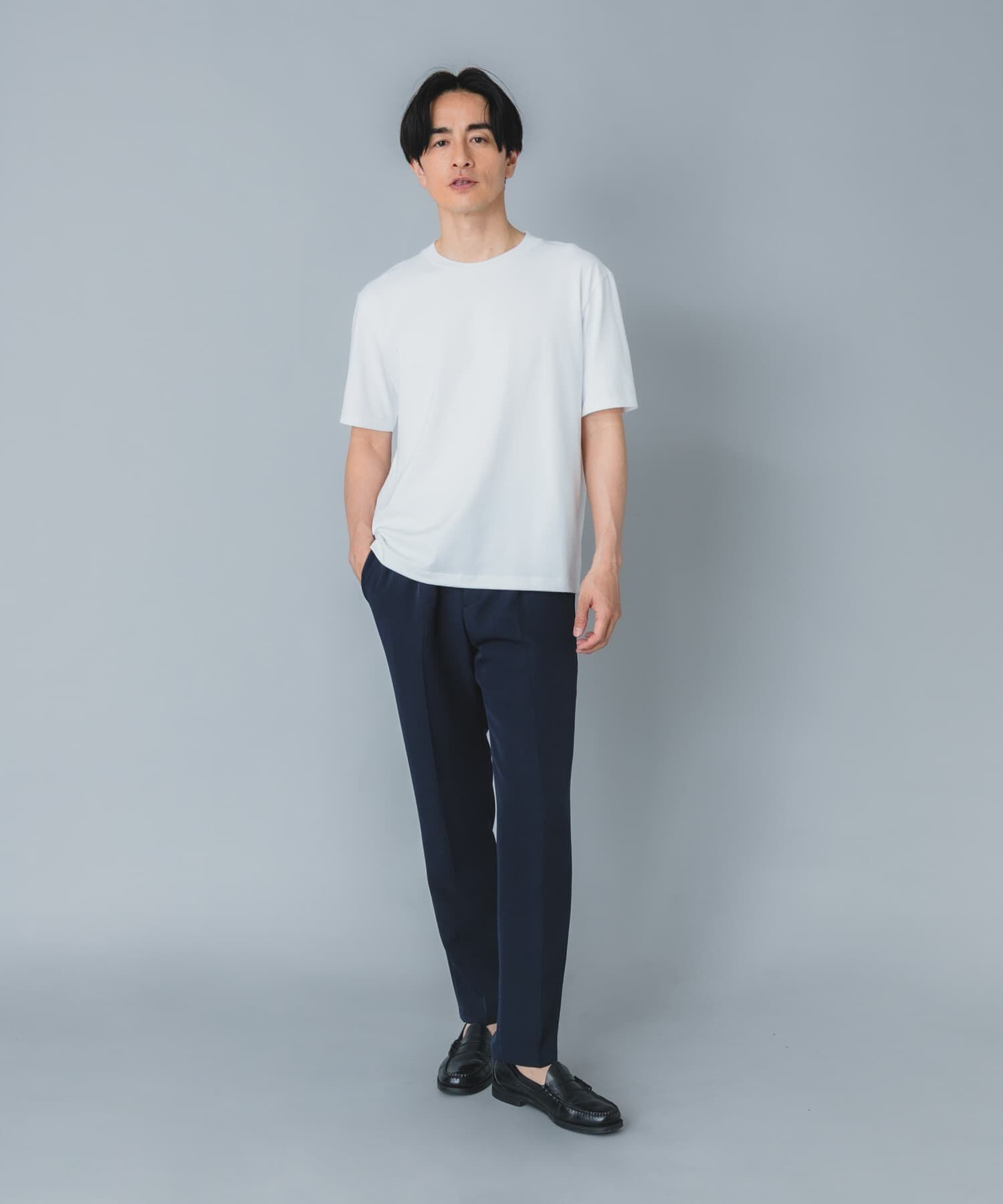 URBAN RESEARCH ROSSO「『接触冷感/吸水速乾/UVカット』ハイクオリティドレスTシャツ」|Tシャツ・カットソー|