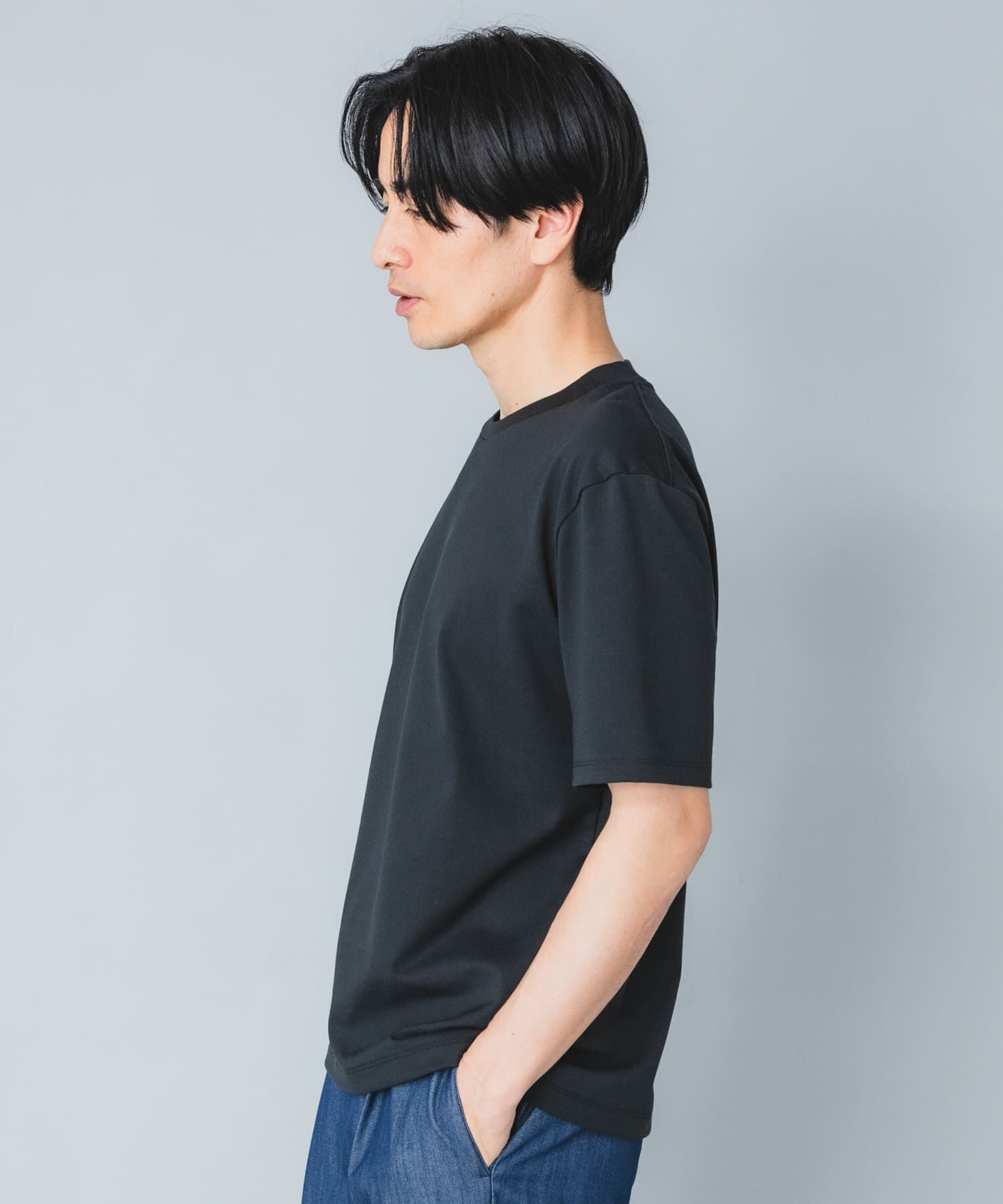 URBAN RESEARCH ROSSO「『接触冷感/吸水速乾/UVカット』ハイクオリティドレスTシャツ」|Tシャツ・カットソー|