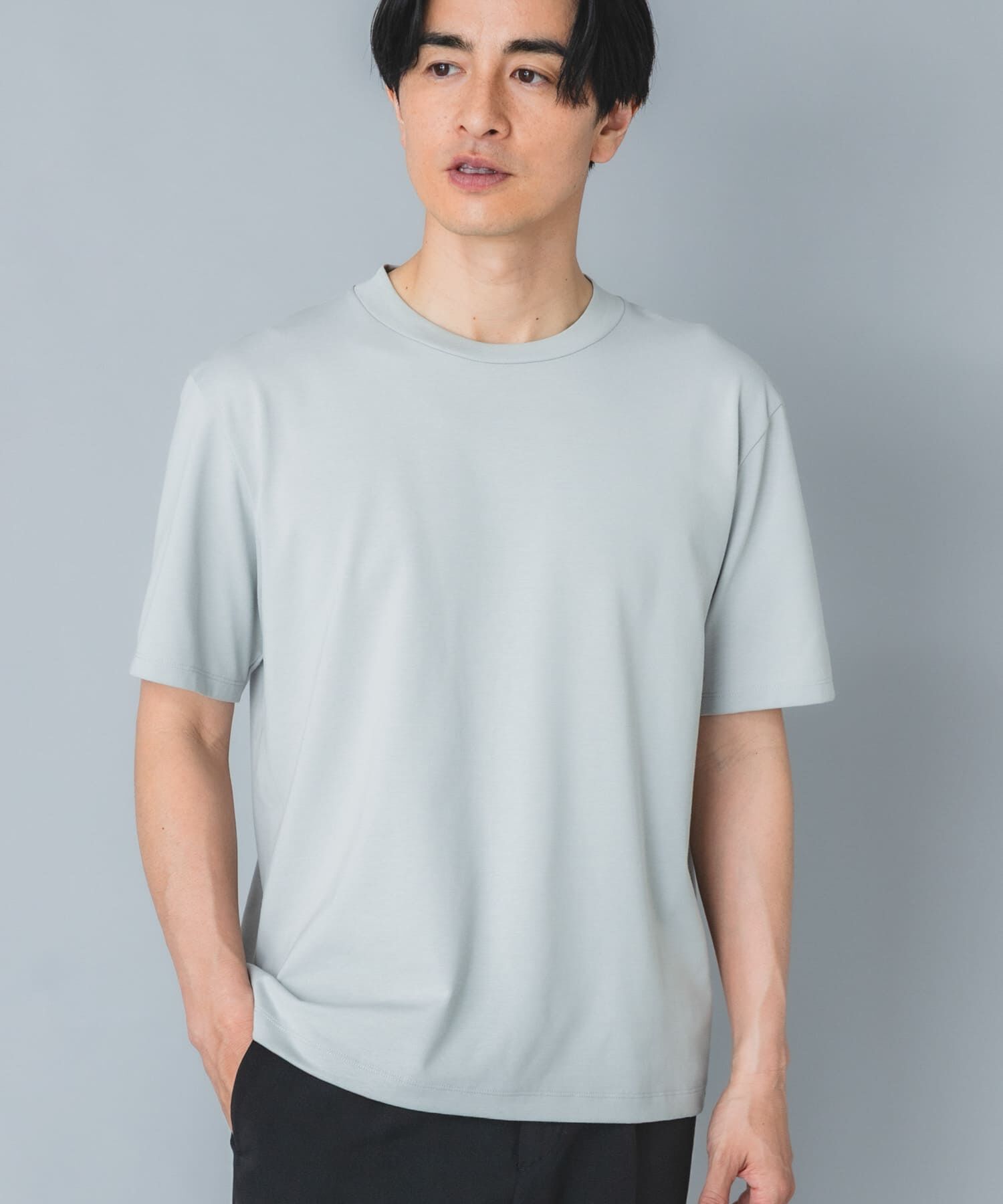 URBAN RESEARCH ROSSO「『接触冷感/吸水速乾/UVカット』ハイクオリティドレスTシャツ」|Tシャツ・カットソー|