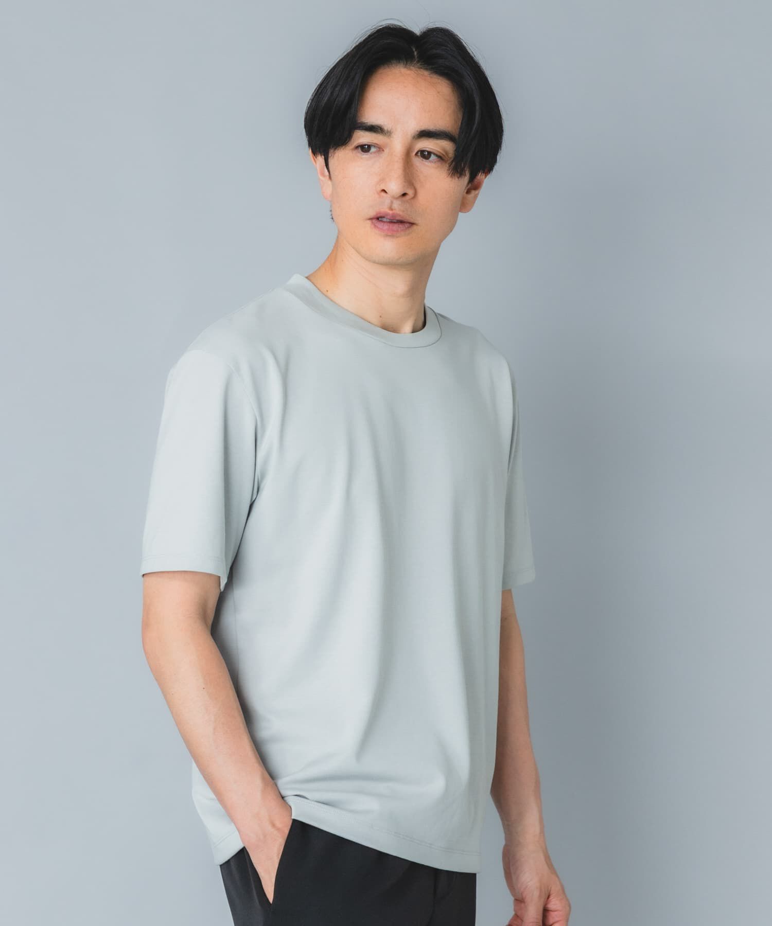 URBAN RESEARCH ROSSO「『接触冷感/吸水速乾/UVカット』ハイクオリティドレスTシャツ」|Tシャツ・カットソー|