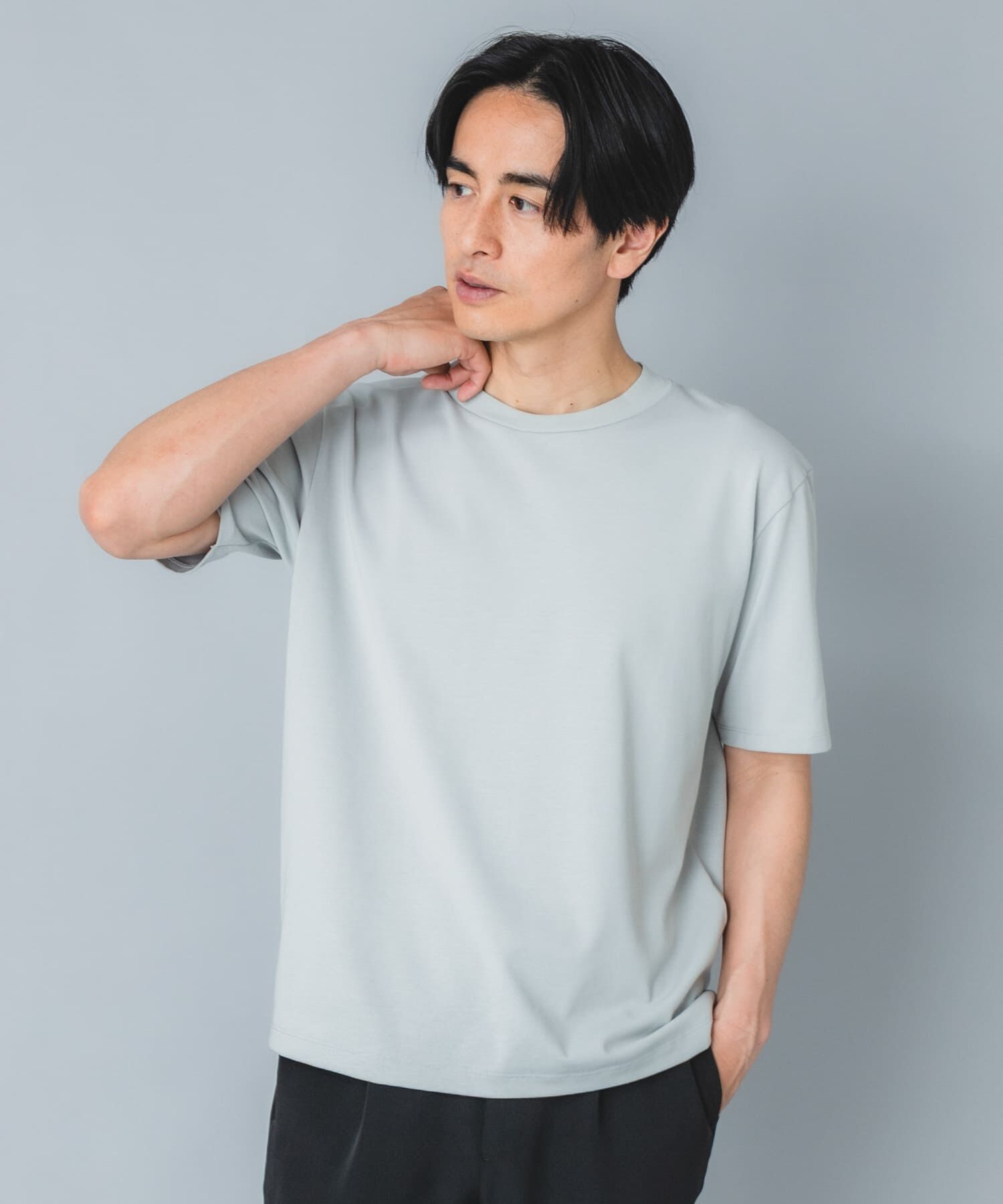 URBAN RESEARCH ROSSO「『接触冷感/吸水速乾/UVカット』ハイクオリティドレスTシャツ」|Tシャツ・カットソー|
