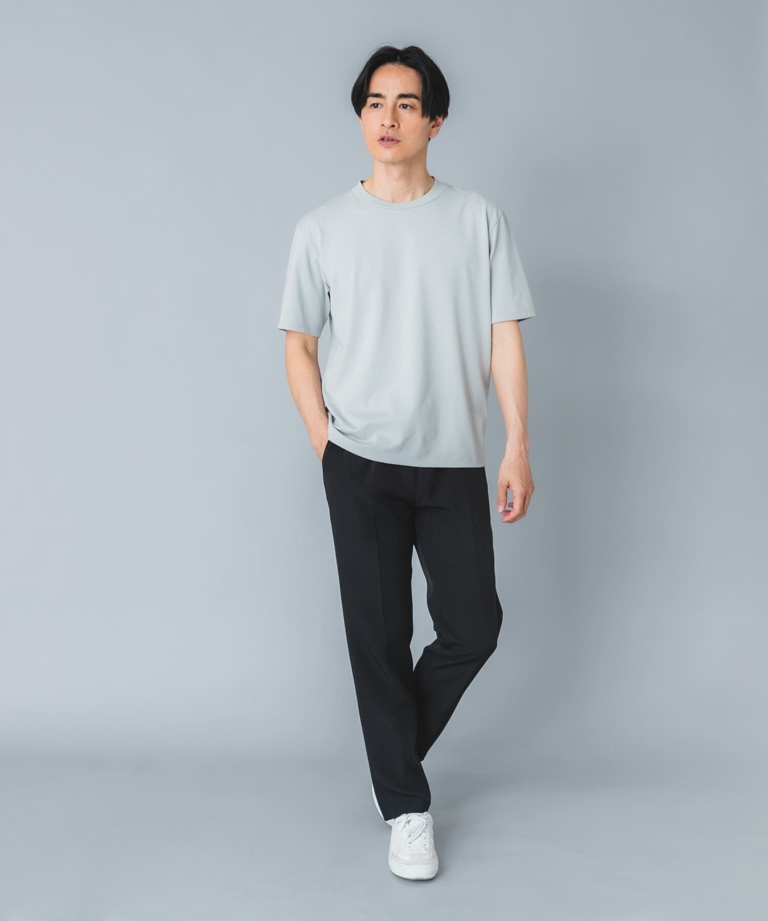 URBAN RESEARCH ROSSO「『接触冷感/吸水速乾/UVカット』ハイクオリティドレスTシャツ」|Tシャツ・カットソー|