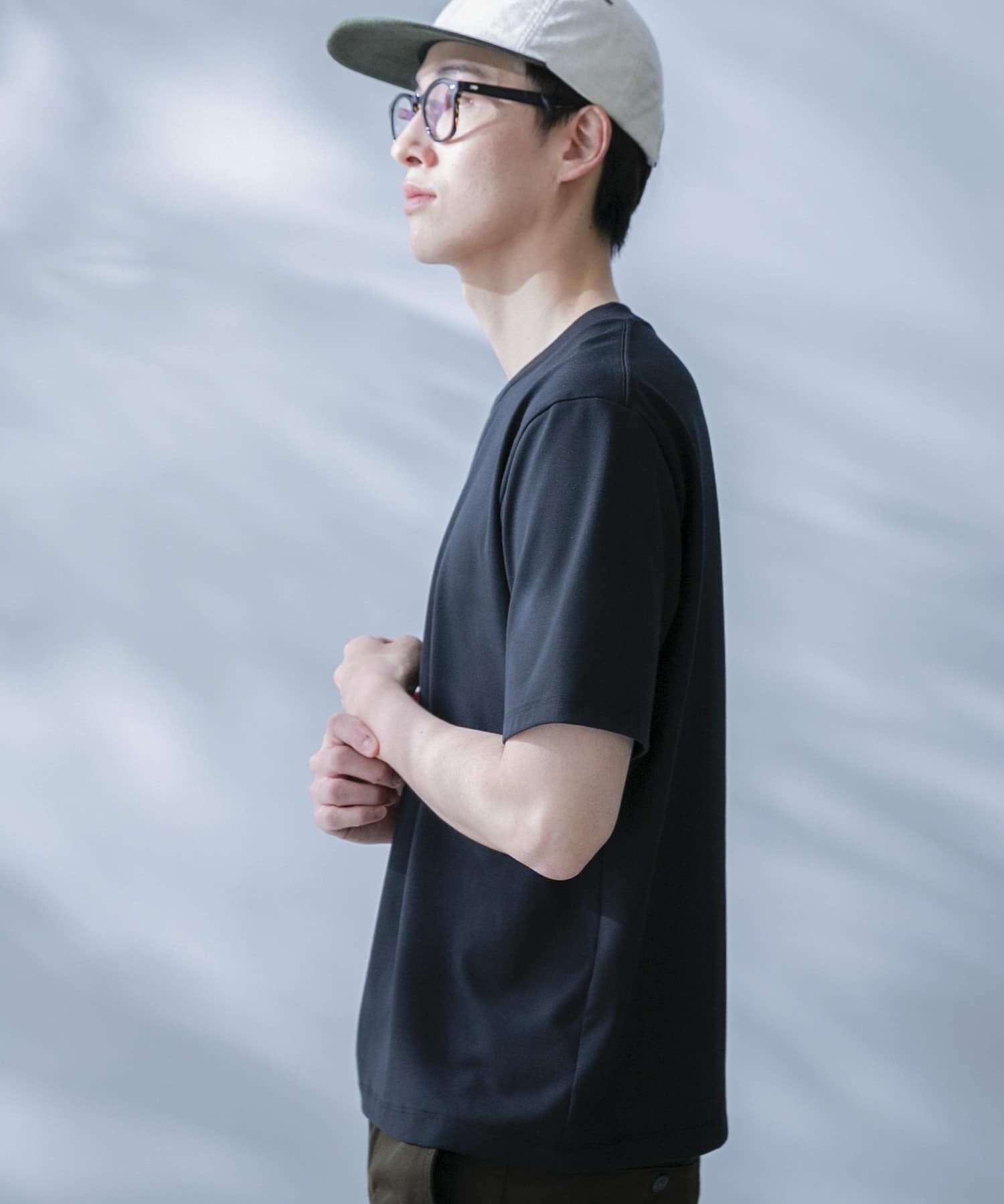 URBAN RESEARCH ROSSO「『接触冷感/吸水速乾/UVカット』ハイクオリティドレスTシャツ」|Tシャツ・カットソー|