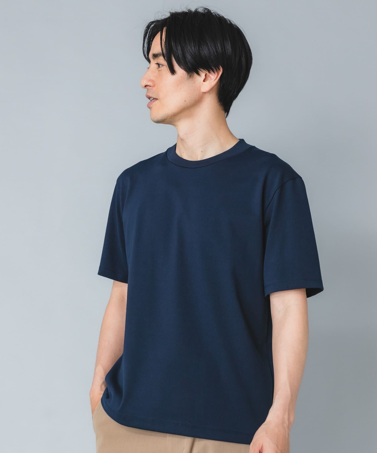 URBAN RESEARCH ROSSO「『接触冷感/吸水速乾/UVカット』ハイクオリティドレスTシャツ」|Tシャツ・カットソー|
