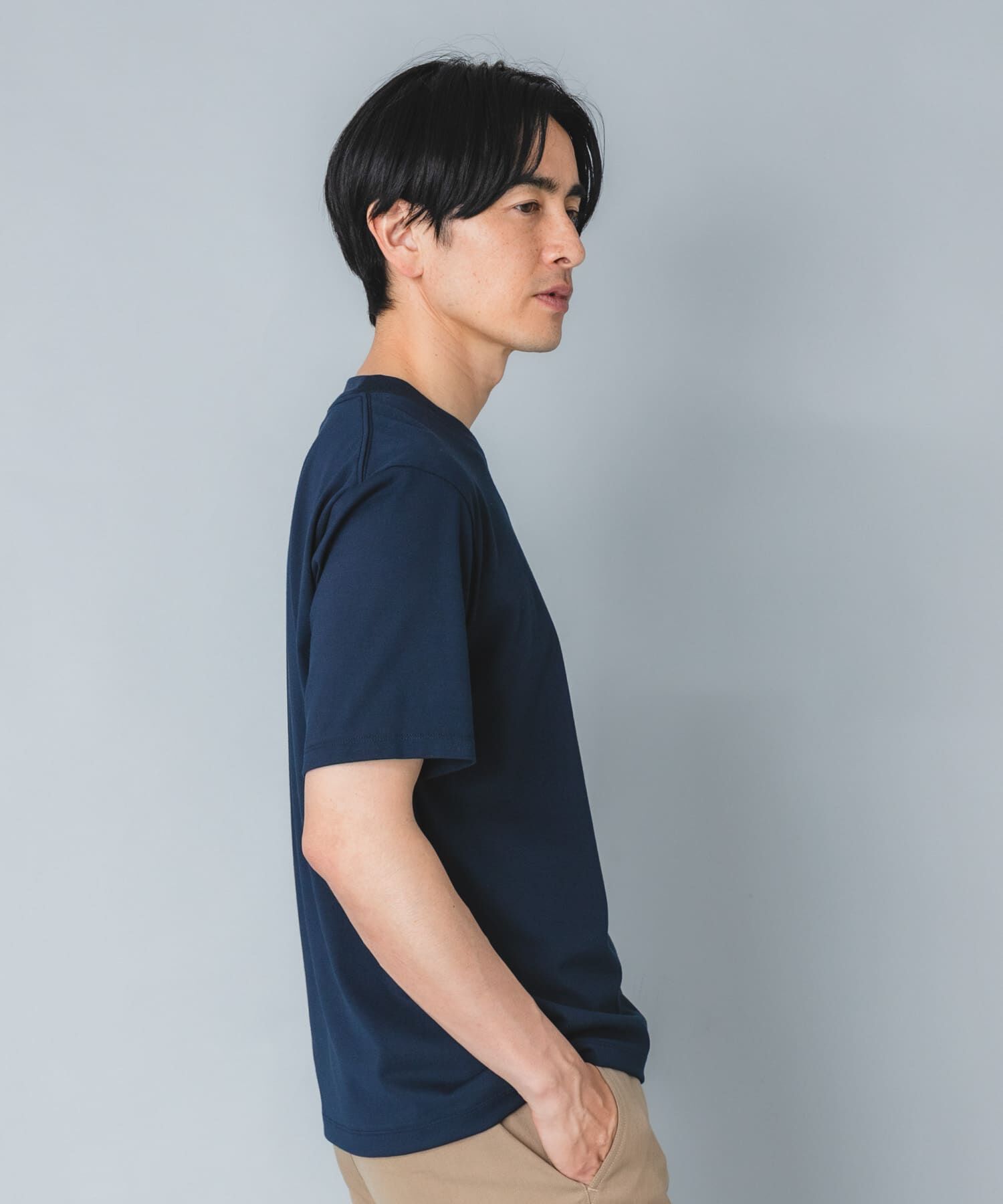 URBAN RESEARCH ROSSO「『接触冷感/吸水速乾/UVカット』ハイクオリティドレスTシャツ」|Tシャツ・カットソー|