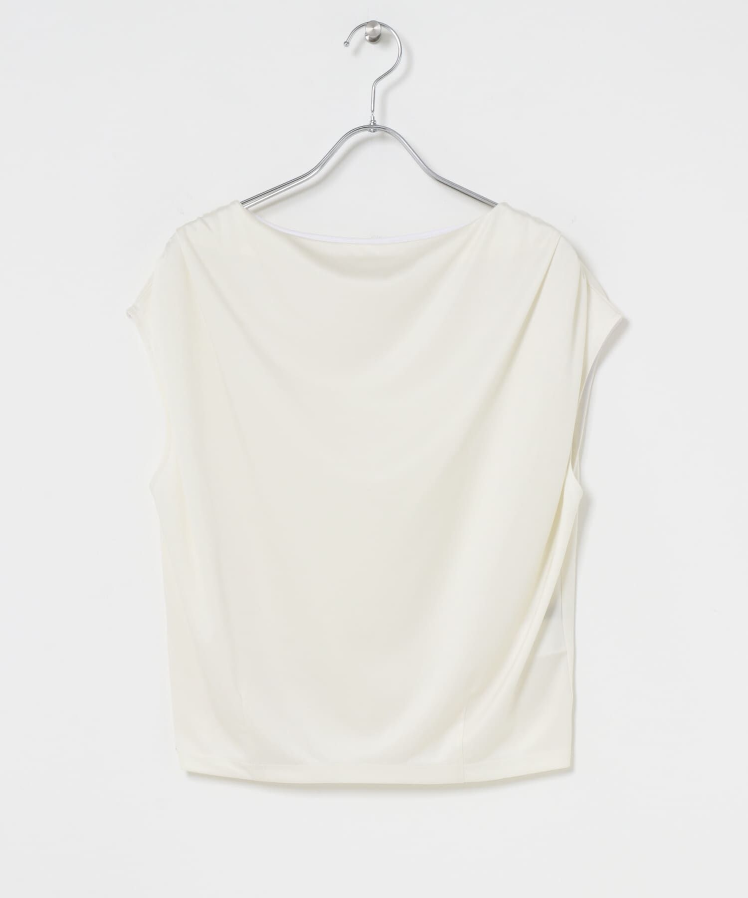 URBAN RESEARCH ROSSO「トリアセ混ドレープネックカットソー」|Tシャツ・カットソー|