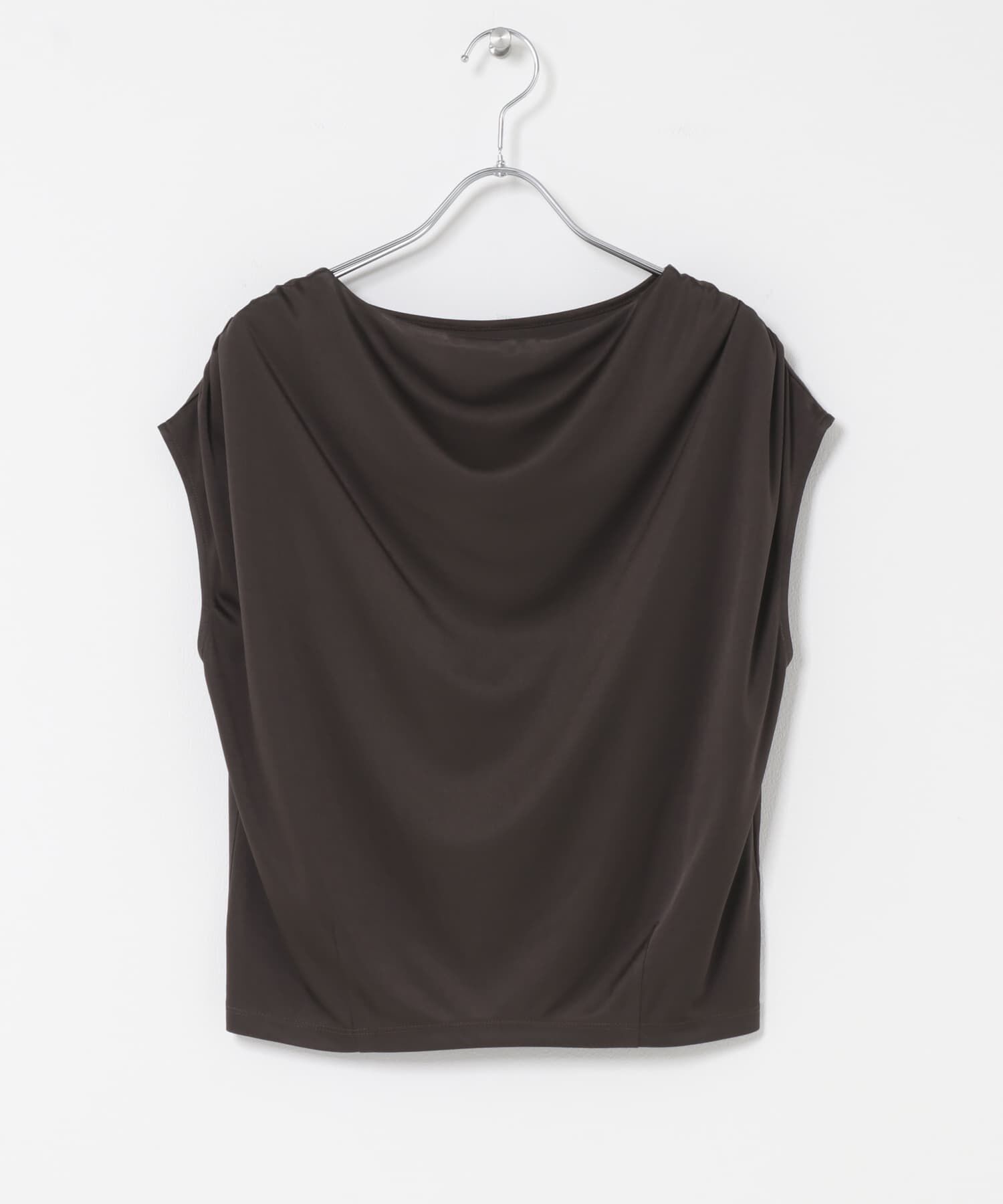 URBAN RESEARCH ROSSO「トリアセ混ドレープネックカットソー」|Tシャツ・カットソー|