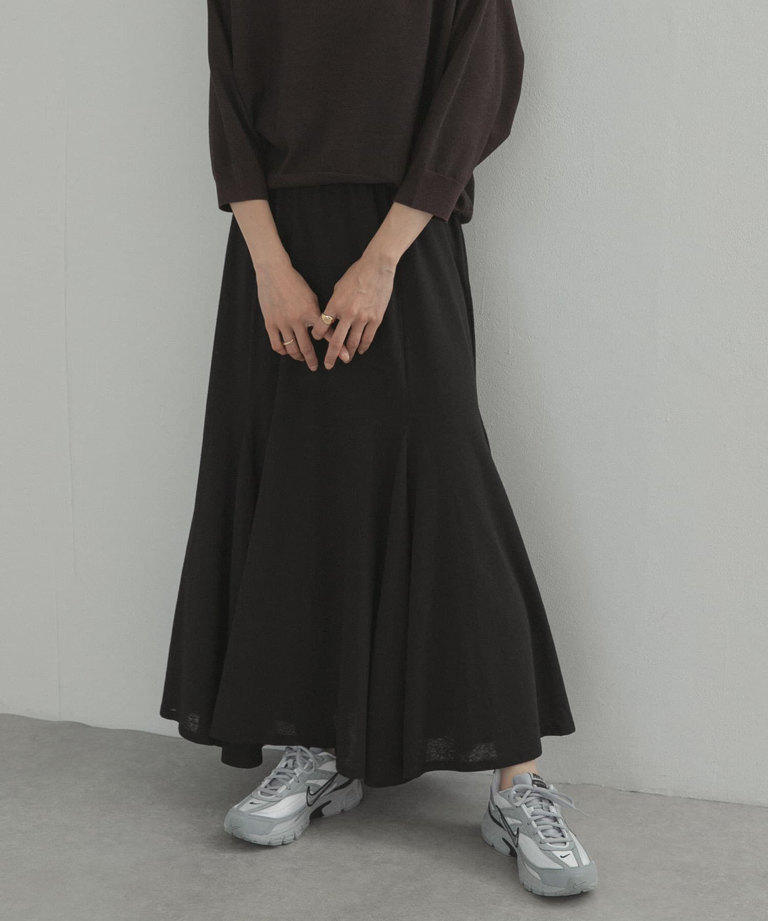 URBAN RESEARCH DOORS「マチ切替フレアカットスカート」|スカート|