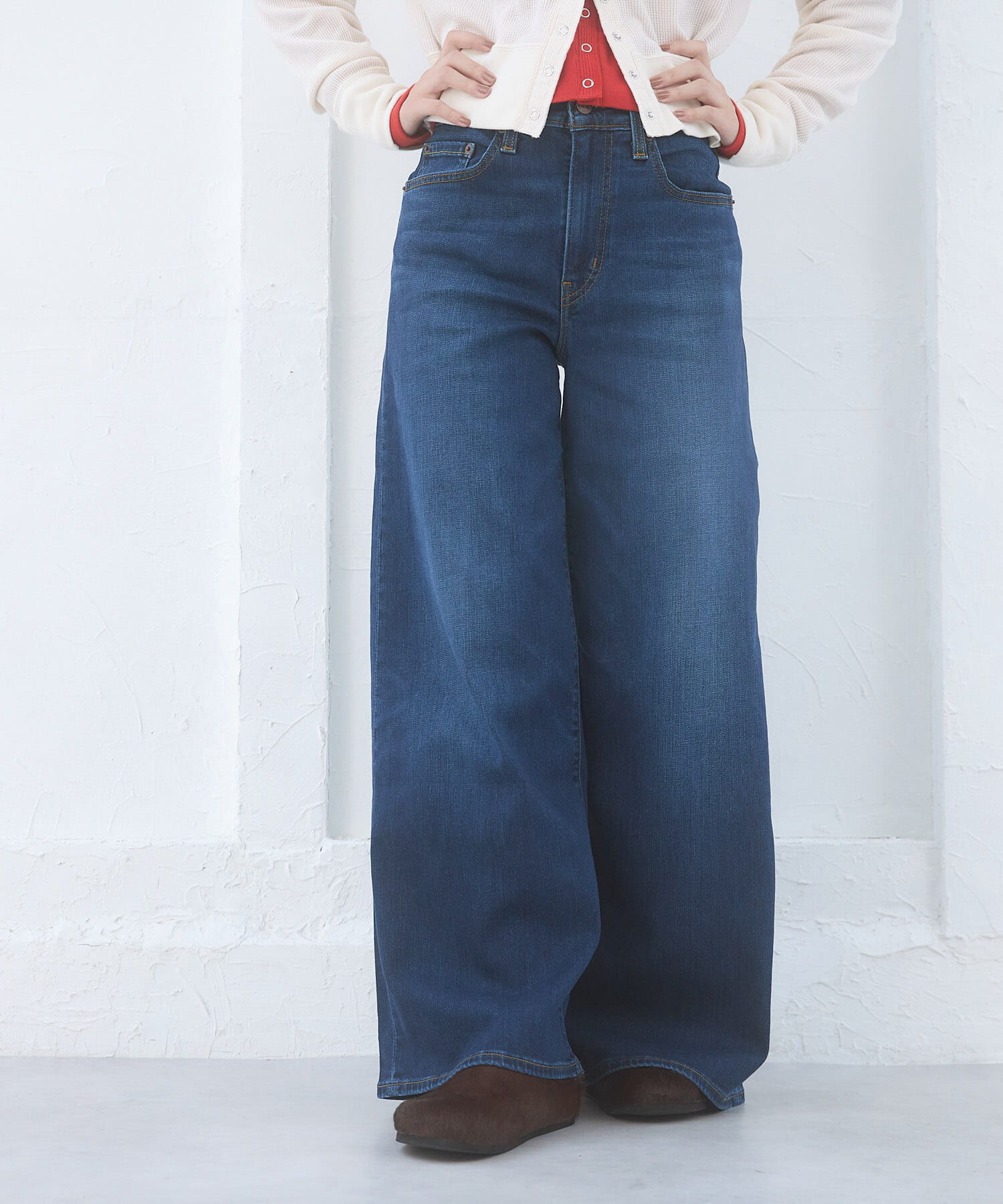 URBAN RESEARCH DOORS「LEVI&rsquo;S　EXCLISIVE 728 HR WIDE LEG」|デニム|
