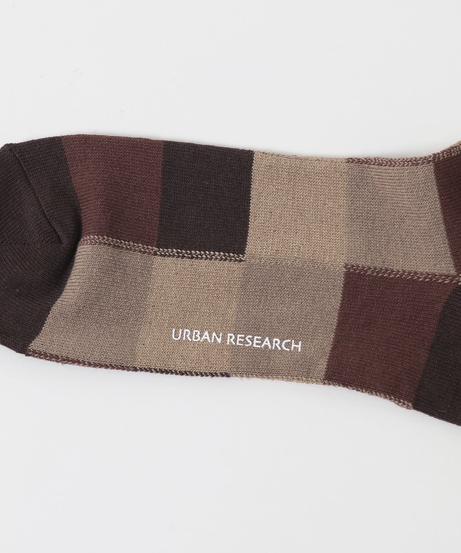 URBAN RESEARCH「『UR TECH』ランダムチェックソックス」|ソックス|