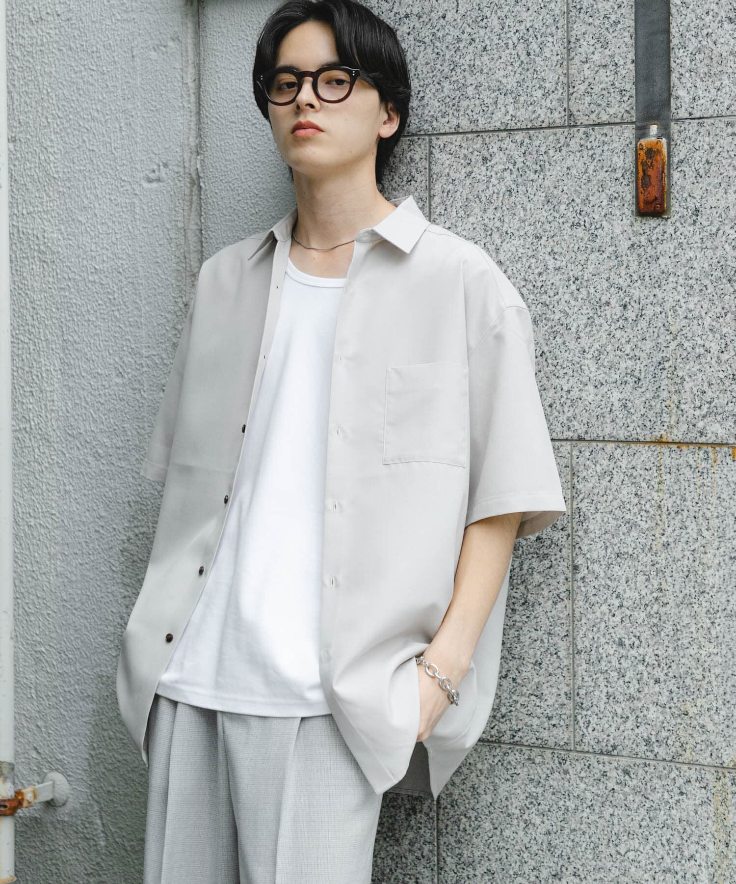SENSE OF PLACE by URBAN RESEARCH「『ｲｰｼﾞｰｹｱ/速乾』ｸｲｯｸﾄﾞﾗｲﾚｷﾞｭﾗｰｶﾗｰｼｮｰﾄｽ」|シャツ・ブラウス|