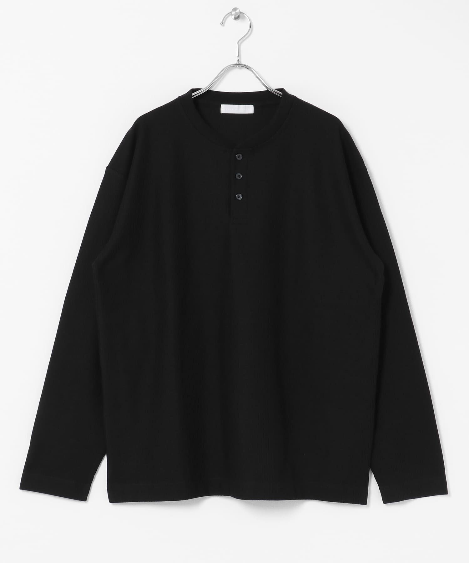 SENSE OF PLACE by URBAN RESEARCH「ワッフルヘンリーネックロングTシャツ」|Tシャツ・カットソー|