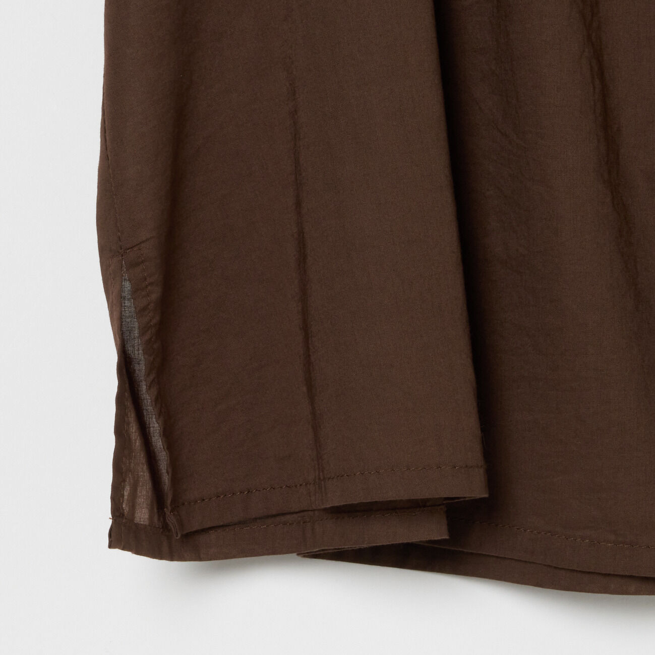 HELIOPOLE「HELIOPOLE COTTONLAWN SHIRRING BLOUSE」|シャツ・ブラウス|