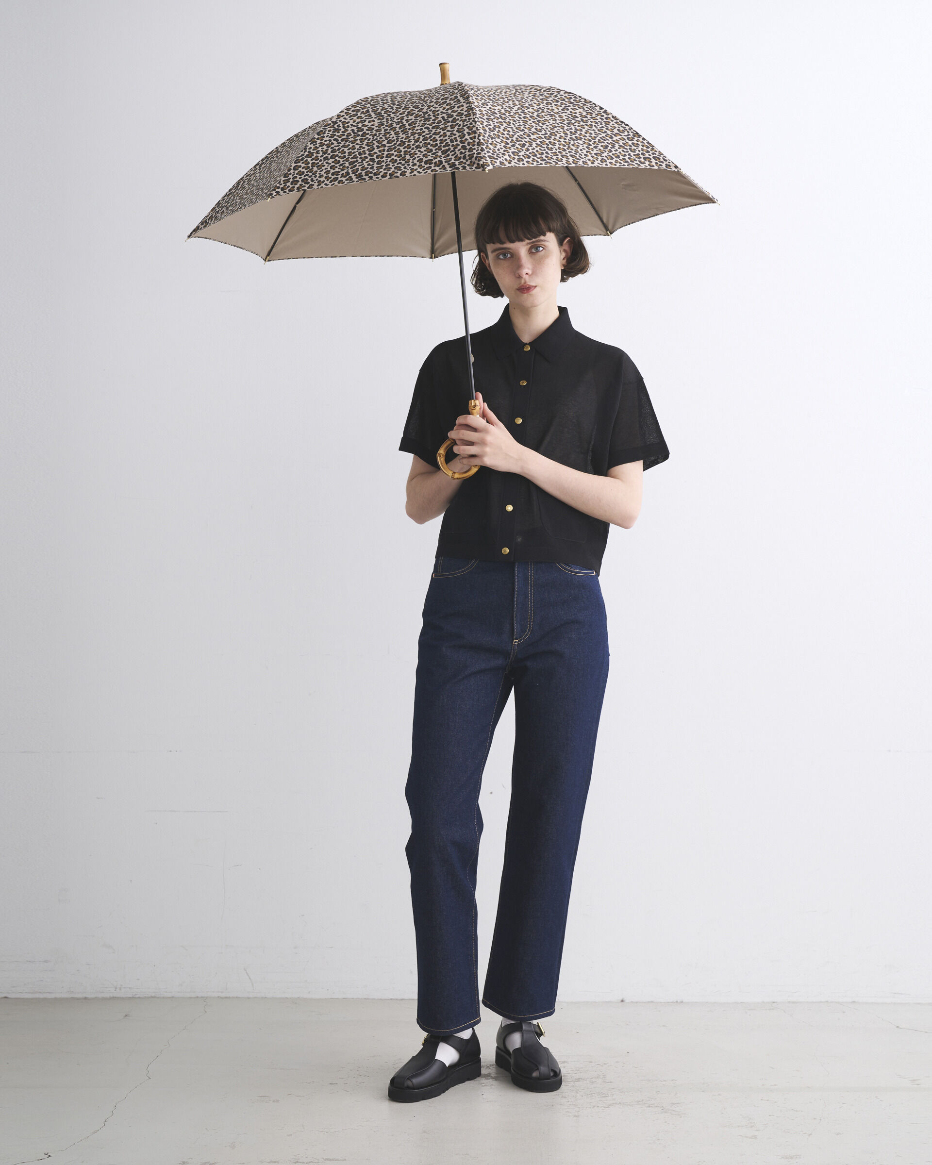 Traditional Weatherwear「【軽量】UMBRELLA BAMBOO LITE」|傘|