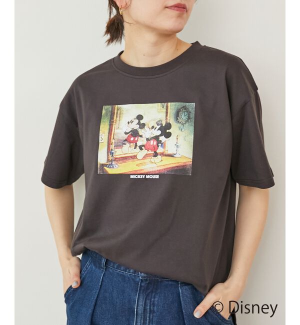  「【Disney】Film/プリントTシャツ」|Tシャツ・カットソー|D／グレー