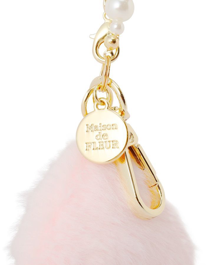 Maison de FLEUR「フェイクファーリボンチャーム」|その他|