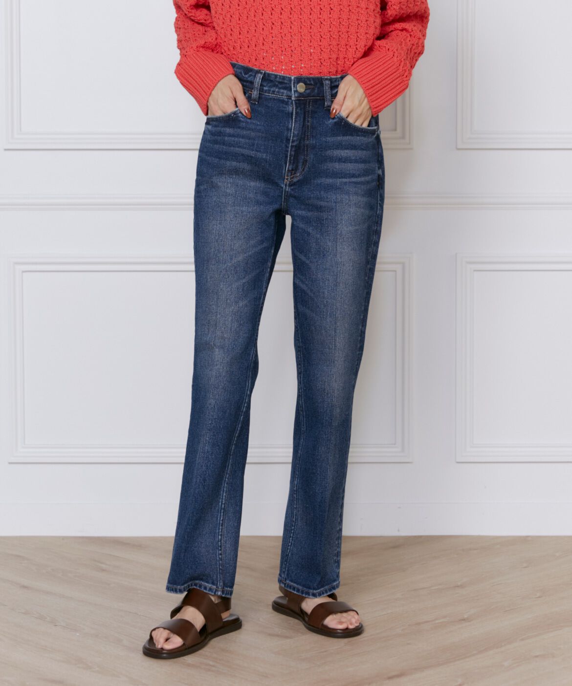 INED「《SUPERIOR CLOSET》Celeryフルレングスデニム《Healthy DENIM》」|デニム|