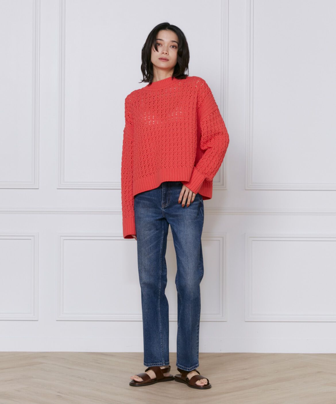 INED「《SUPERIOR CLOSET》Celeryフルレングスデニム《Healthy DENIM》」|デニム|