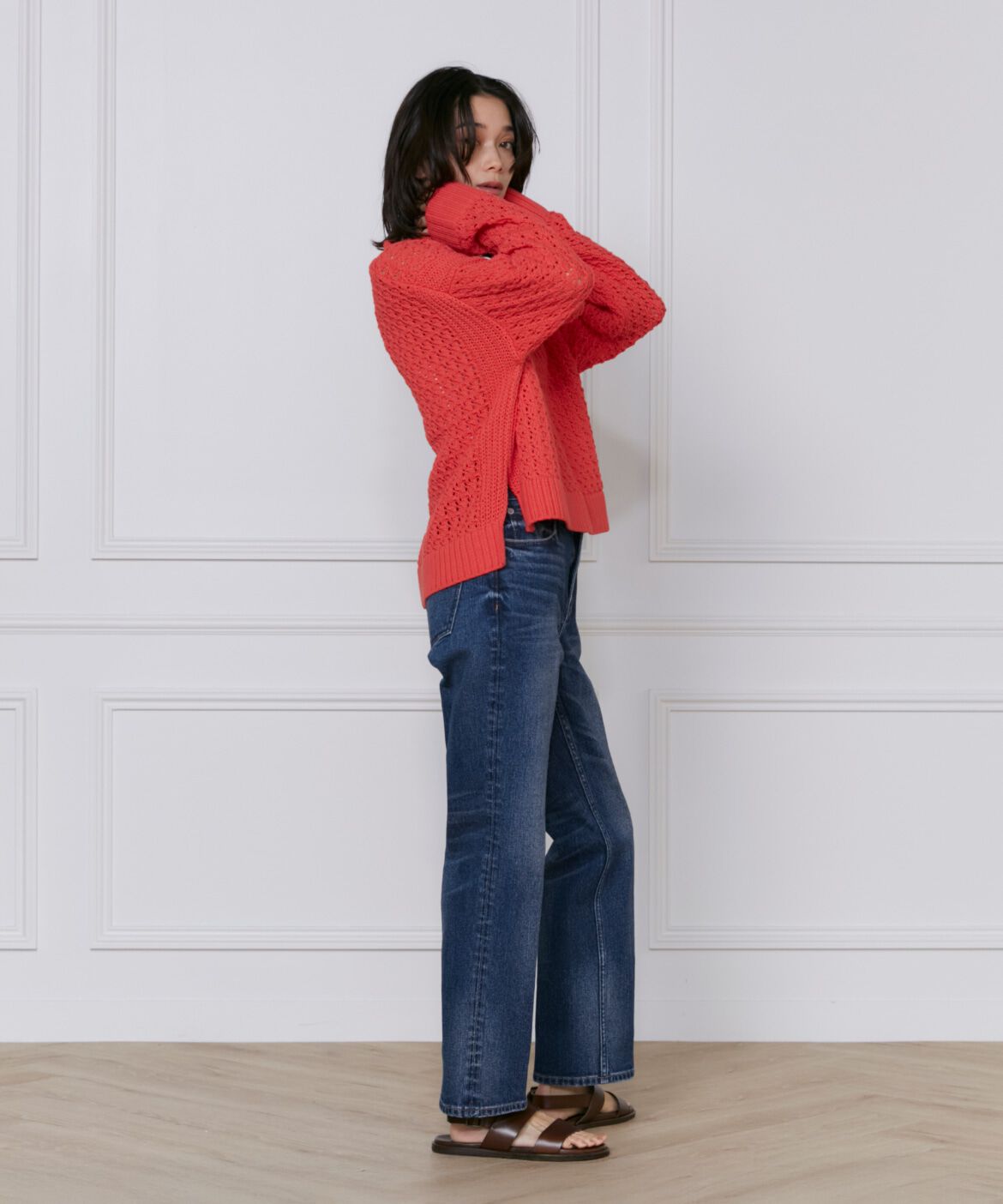 INED「《SUPERIOR CLOSET》Celeryフルレングスデニム《Healthy DENIM》」|デニム|