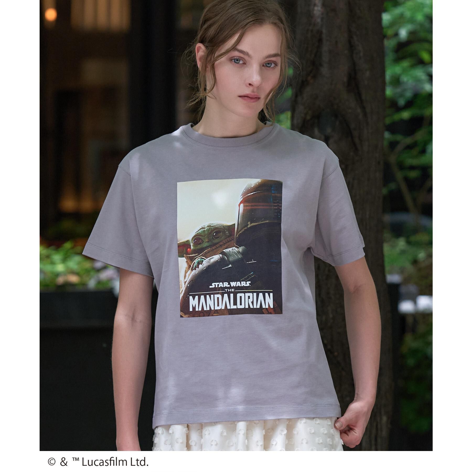 DRESSTERIOR「【接触冷感】STAR WARS マンダロリアン フォトTシャツ」|Tシャツ・カットソー|
