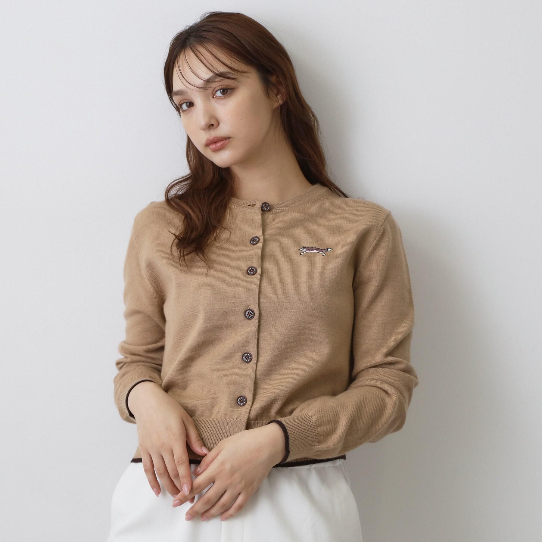 DRESSTERIOR「ゼニアバル―ファキャッシュウールクルーネックカーディガン」|カーディガン|