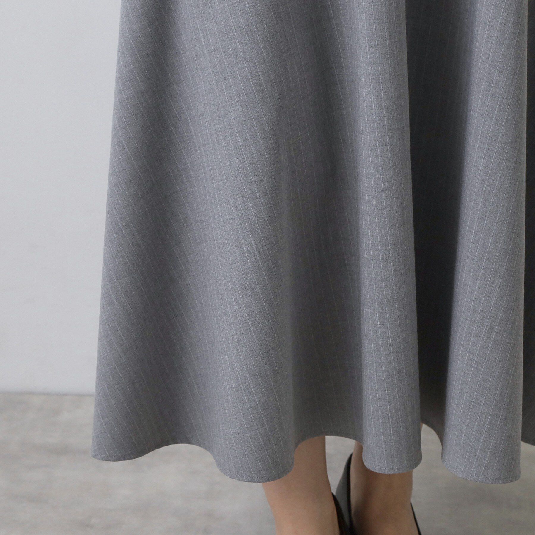 DRESSTERIOR「ウォッシャブルストライプシャツワンピース」|ワンピース|