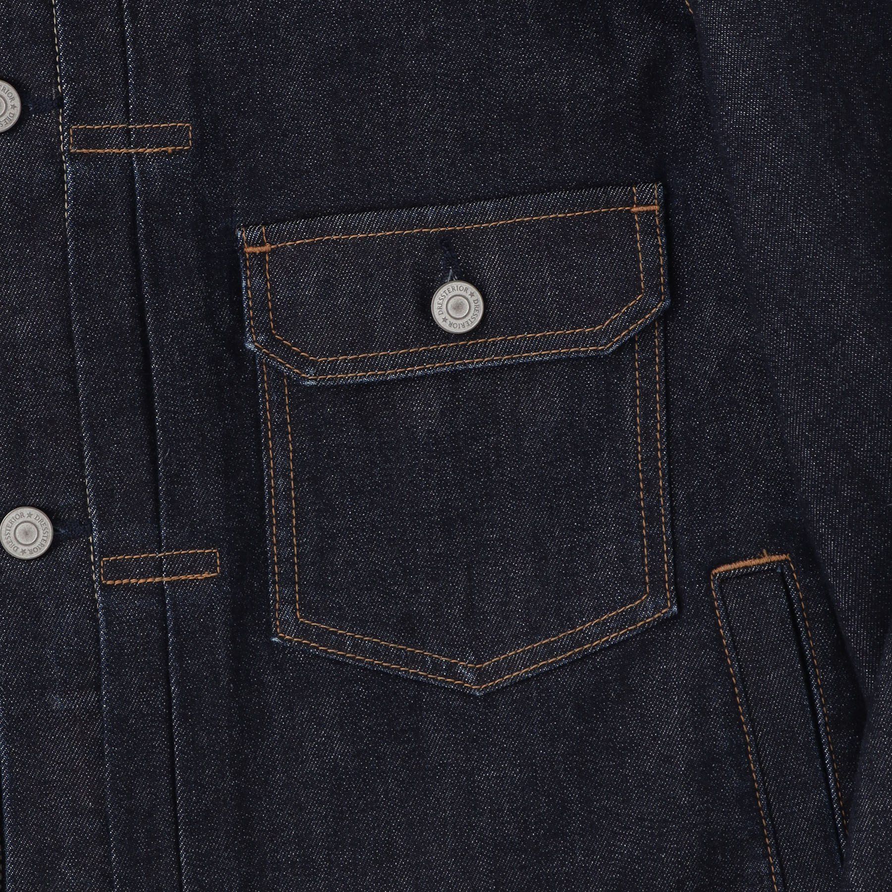 DRESSTERIOR「KAIHARA denim トラッカージャケット」|デニムジャケット|