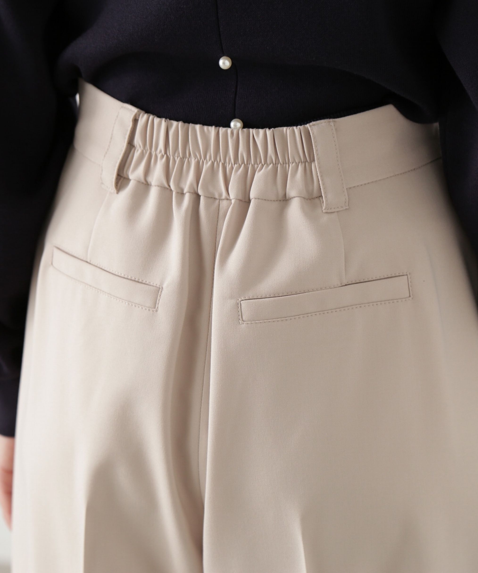 PROPORTION BODY DRESSING「ダブルタックワイドパンツ」|その他|